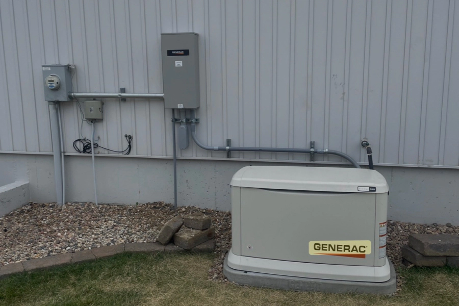 generac generator newly installed